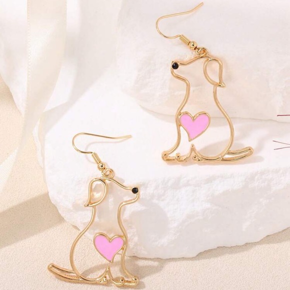 🐾 Dog Earrings 🐾 - Picture 3 of 4